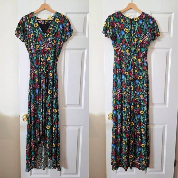 Alice + Olivia Floral Maxi Dress - Multicolor - Picture 3 of 13